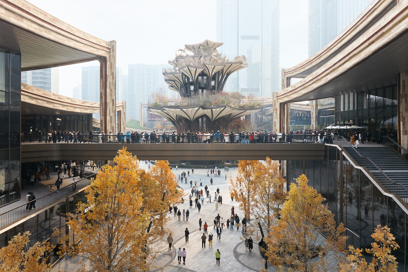 Xi'an CCBD in China, created by Heatherwick Studios