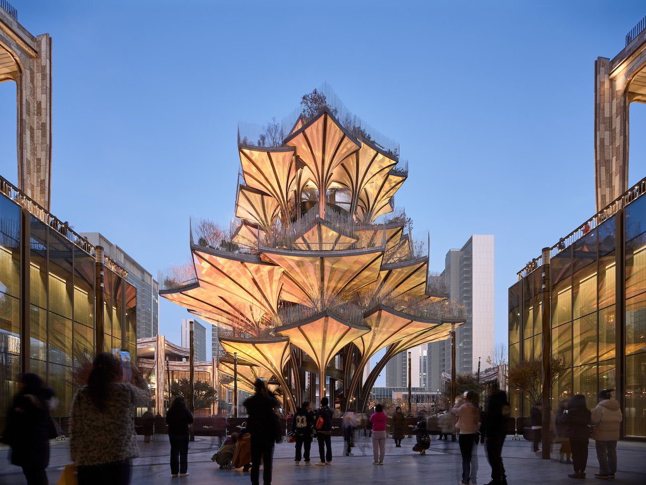 Xi'an CCBD in China, created by Heatherwick Studios