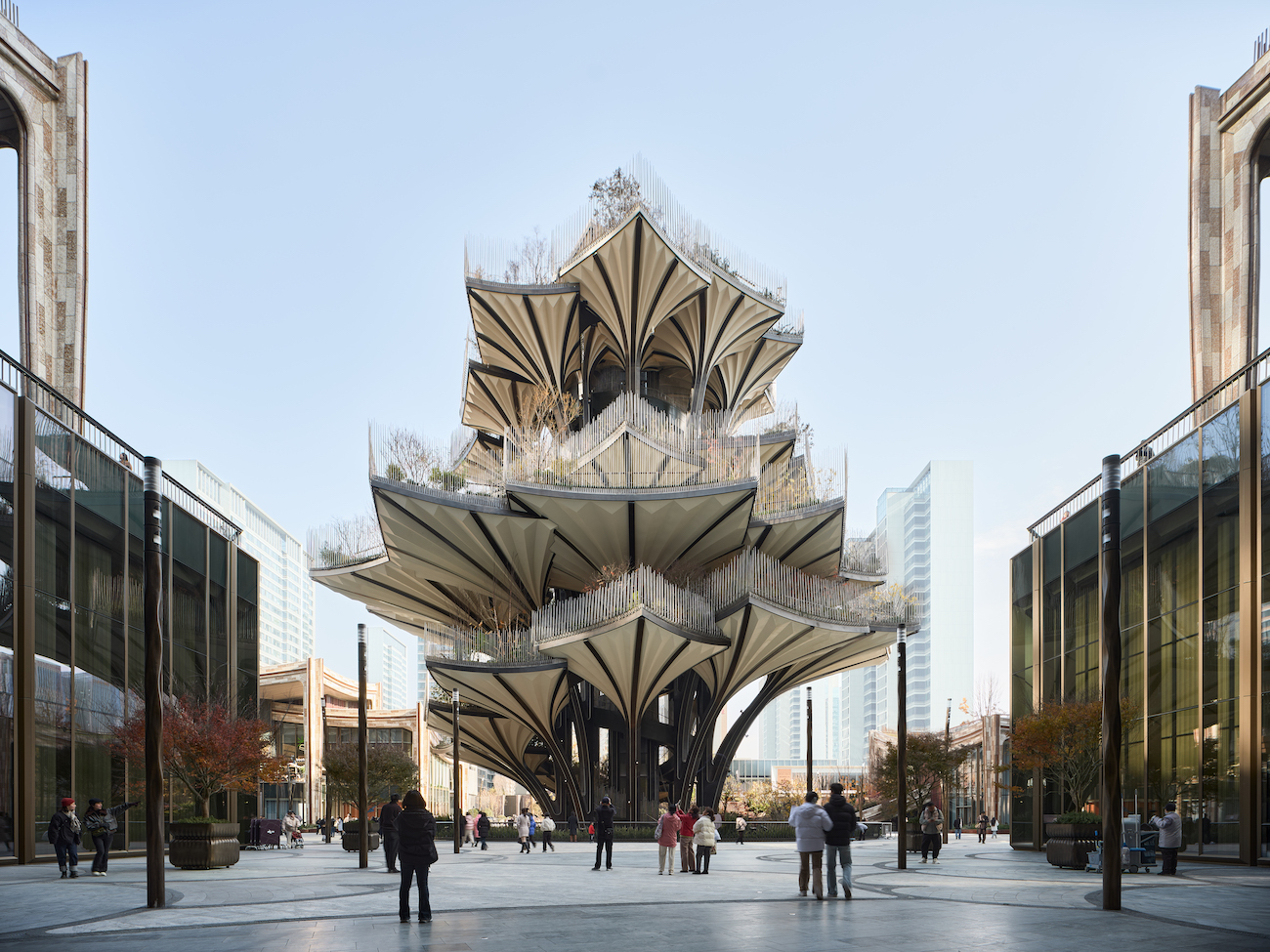 Xi'an CCBD in China, created by Heatherwick Studios