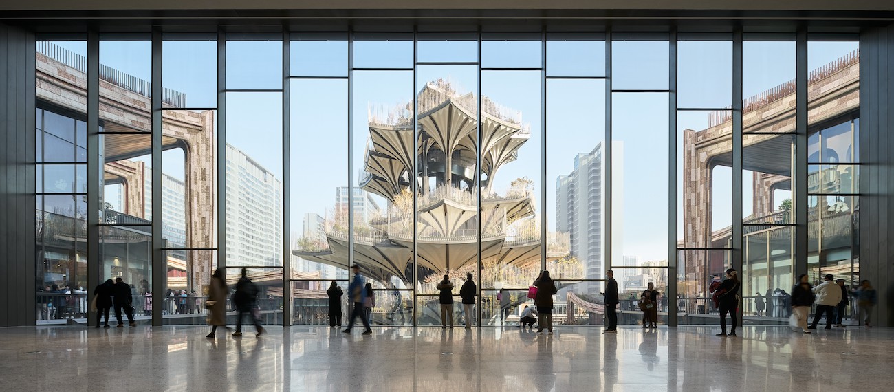Xi'an CCBD in China, created by Heatherwick Studios