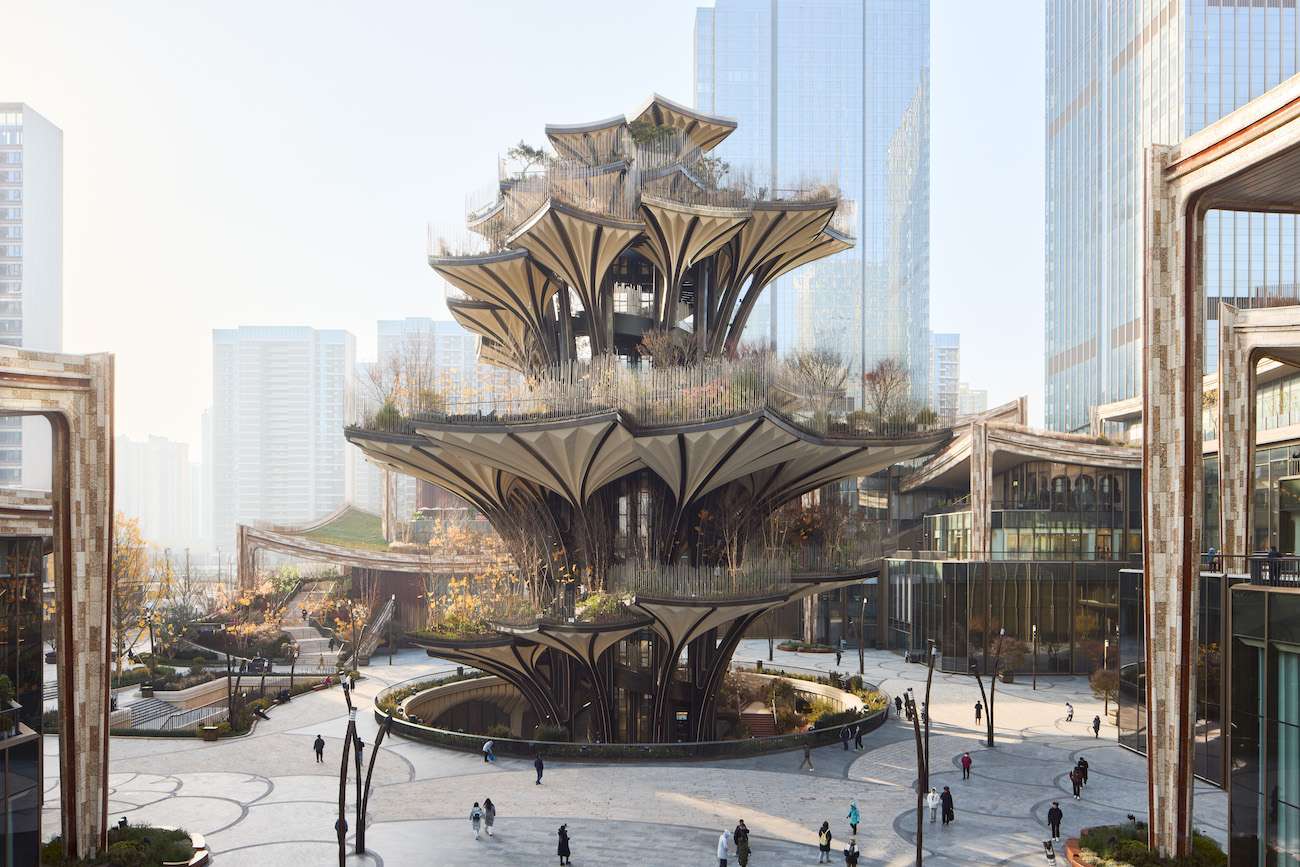 Xi'an CCBD in China, created by Heatherwick Studios