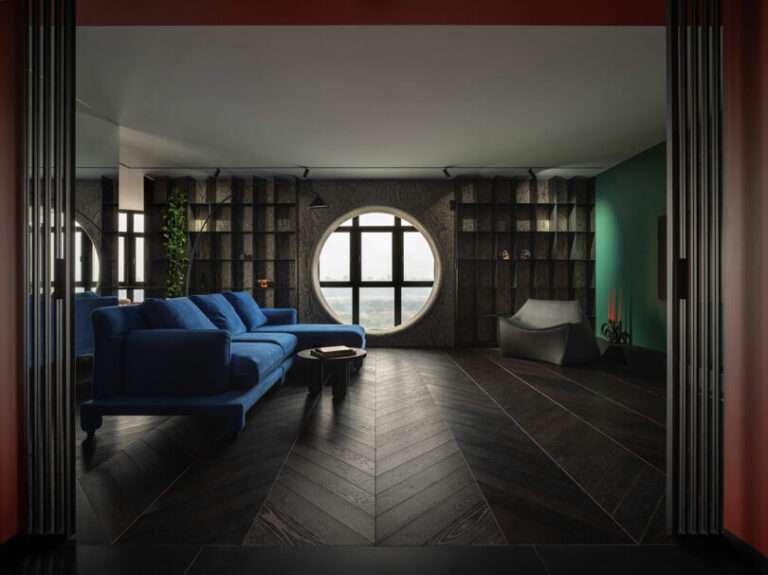 The Apartment With a Lizard Is a Bold, Surrealist Home in Kyiv