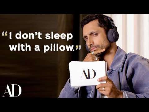 Why Riz Ahmed Sleeps Without a Pillow | At Home With | Architectural Digest