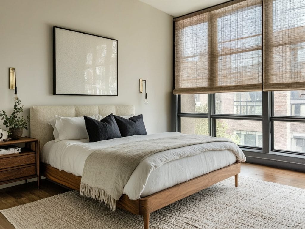 Contemporary bedroom by DECORILLA designer, Matthew J.