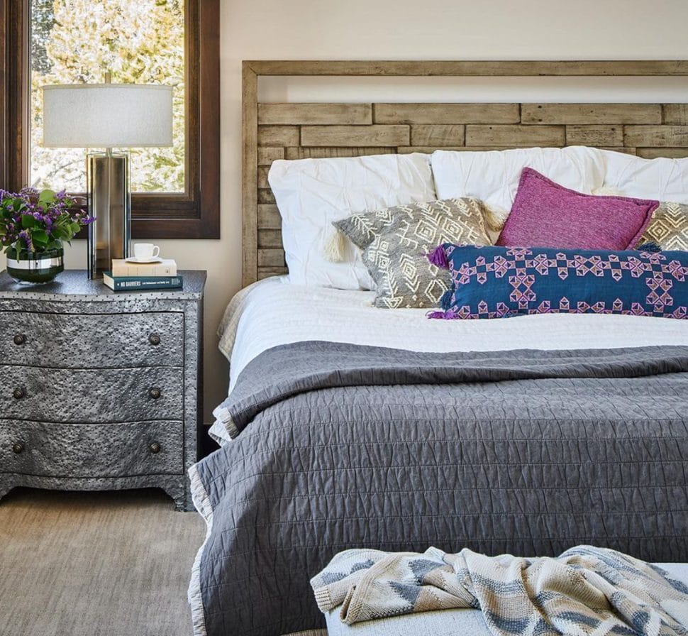 Eclectic bedroom ideas 2026 by DECORILLA designer, Amanda B.