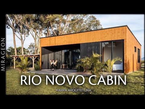 A Discreet Cabin That Surprises Inside | Rio Novo Cabin