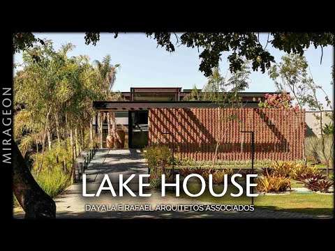 Architectural Beauty Amid Natural Landscape | Lake House