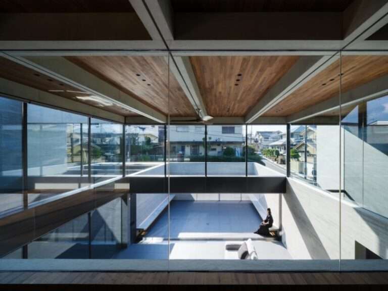 ELEMENT House Merges Concrete and Walnut in Contemporary Kyoto Design