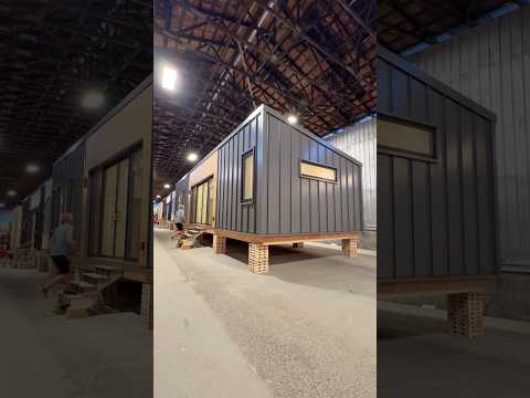I Found an 800 square foot Steel Frame PREFAB HOME built for full time living #hometour