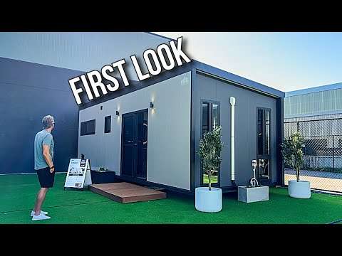 I Found the Newest Affordable PREFAB HOME in the World (finished yesterday)