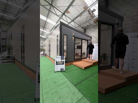 Inside a 720 square foot PREFAB HOME built for affordability and style #hometour
