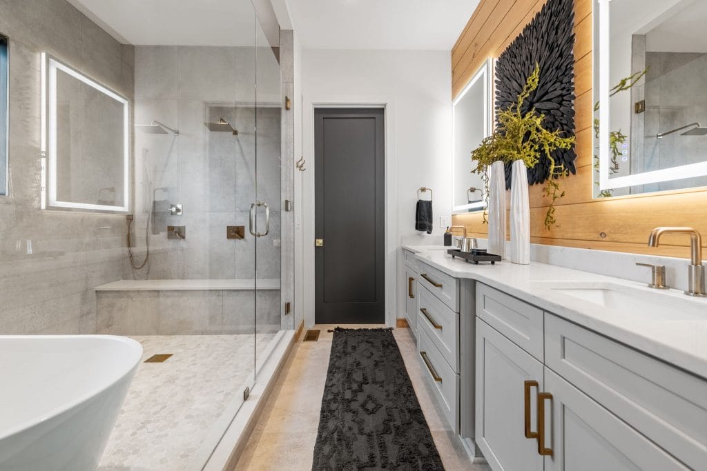 Modern country decor in a bathroom by Decorilla designer, Jason D. .jpg