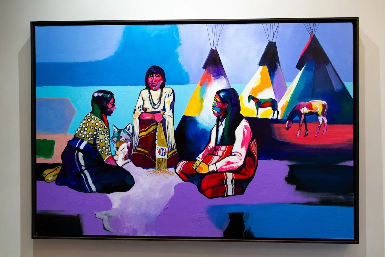 Artwork at Populus Denver