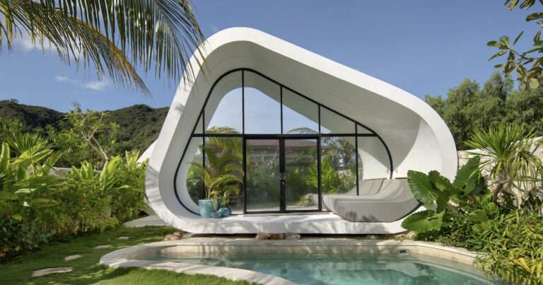 Sleek Prefab Home Can Be “Dropped” and Ready To Inhabit in Just One Week