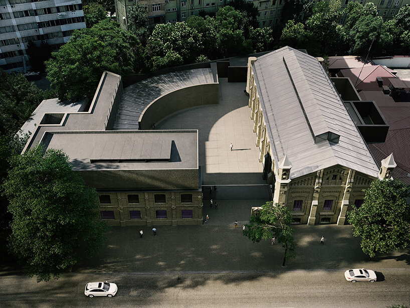 studio KO reimagines 1912 tram depot as the centre for contemporary arts tashkent