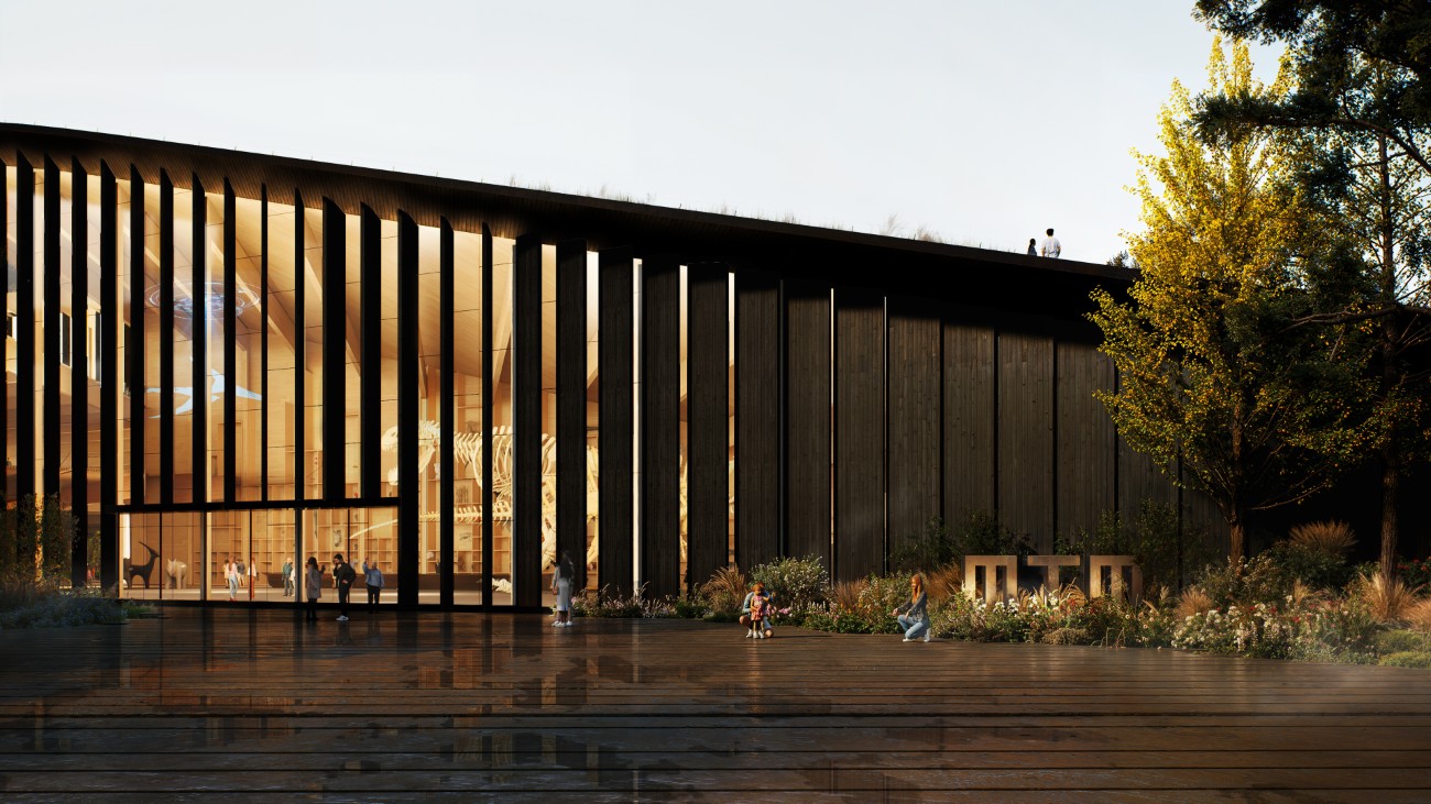 Hungarian Natural History Museum by BIG