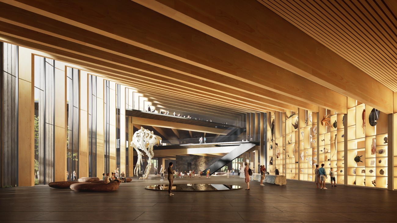 Hungarian Natural History Museum by BIG
