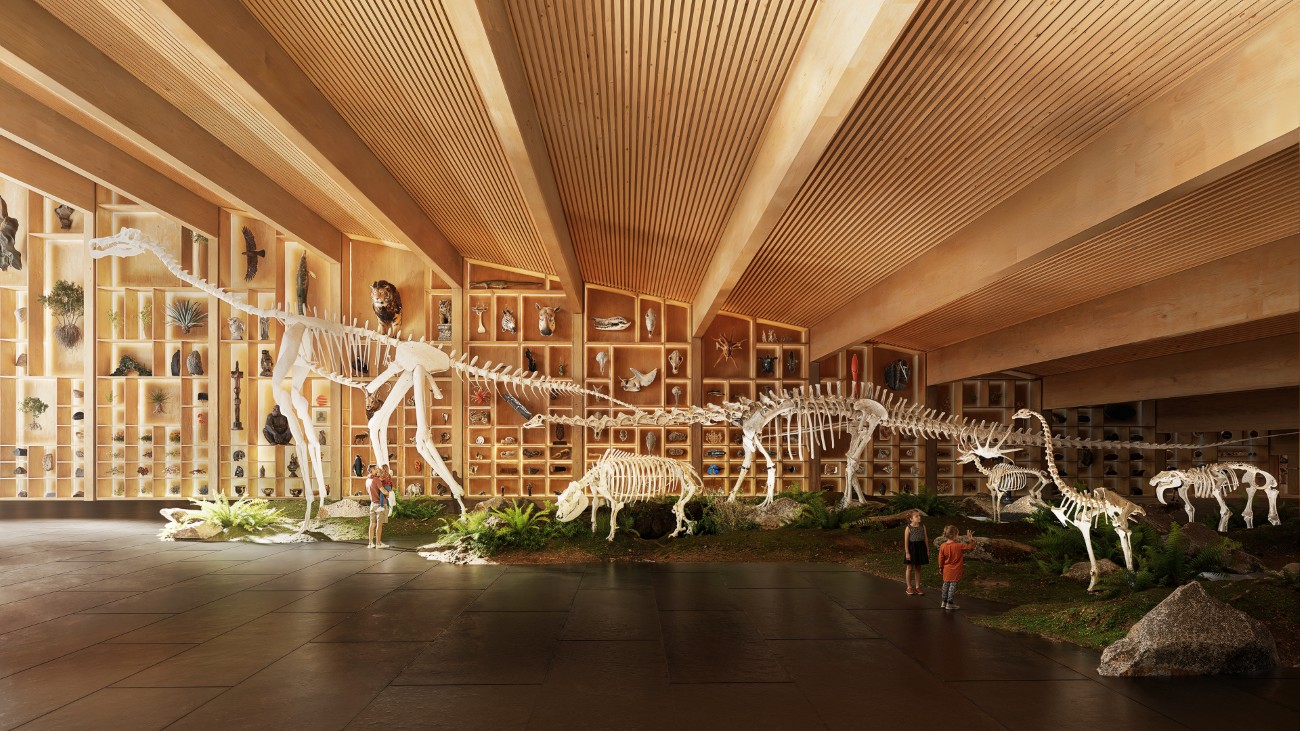 Hungarian Natural History Museum by BIG