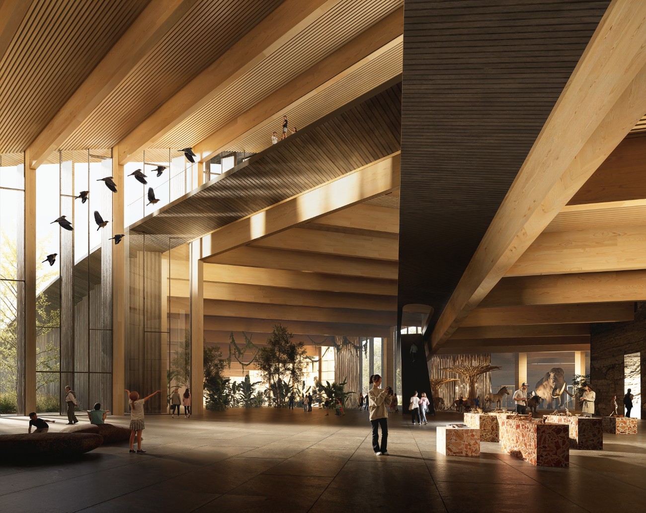 Hungarian Natural History Museum by BIG