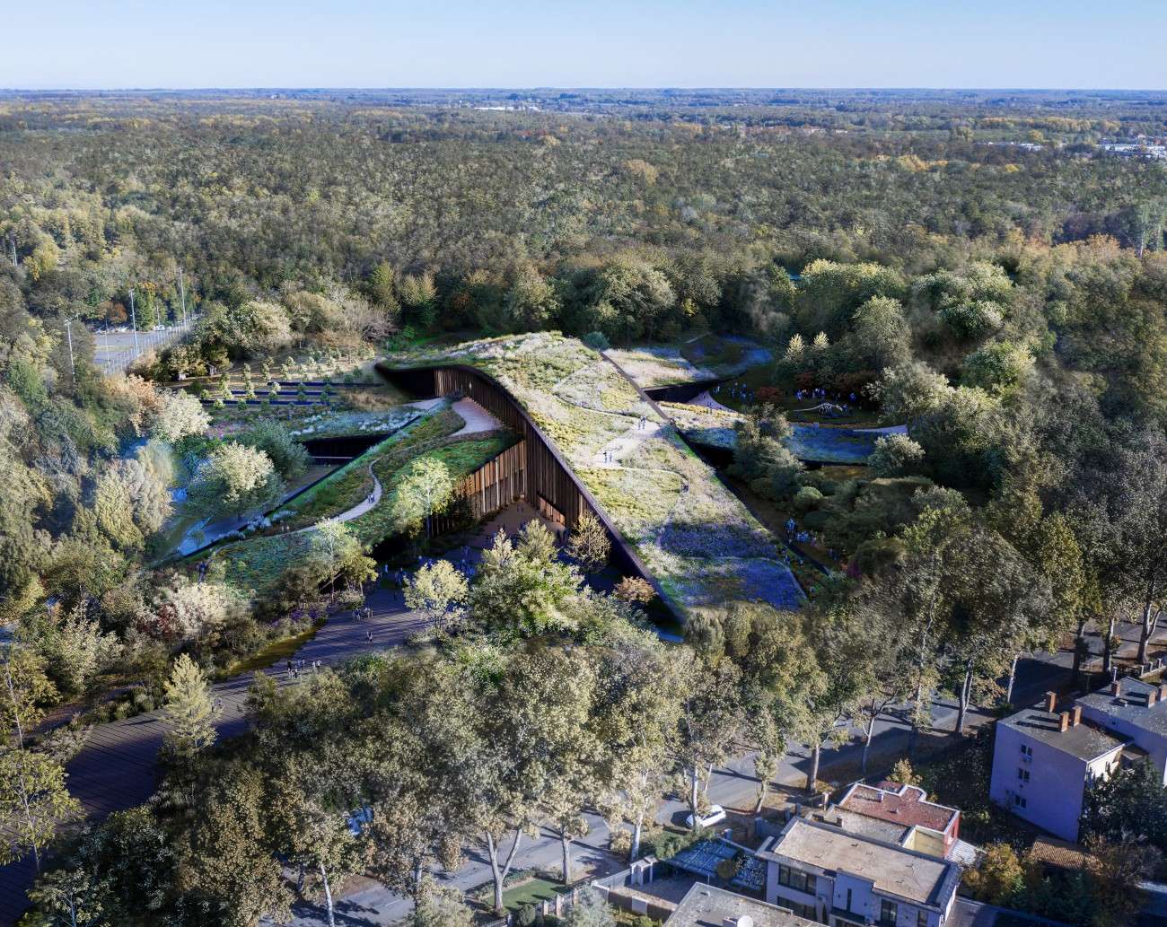 Hungarian Natural History Museum by BIG