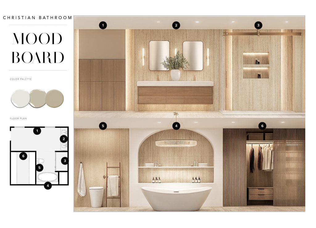 Preliminary proposal by Decorilla designer, Erika F.