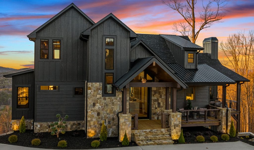 Exterior entryway by Decorilla designer, Jason D.