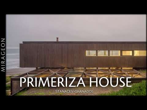 Cargo‑Net Floor above Double‑Height Living | Primeriza House
