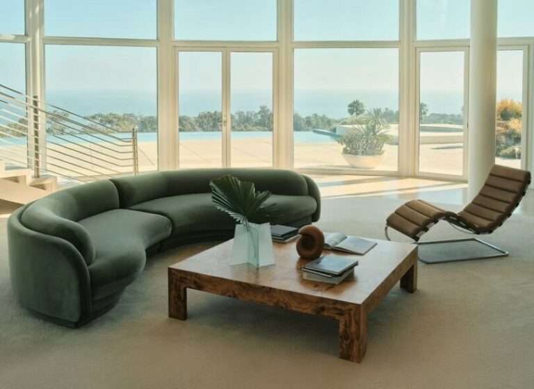 Ellison Studios + Night Palm’s Poet Sofa for Decadent Lounging