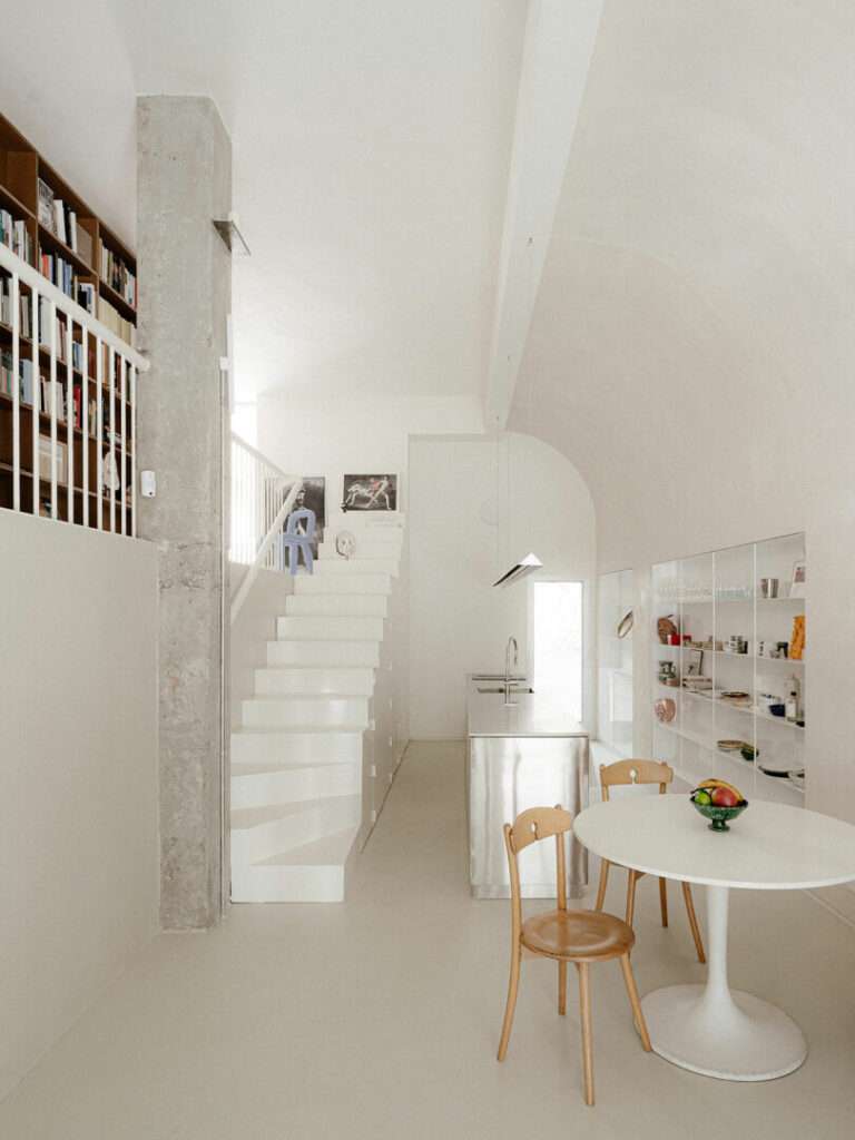 Former Fur Shop Becomes a Compact, Light-Filled Home in Madrid