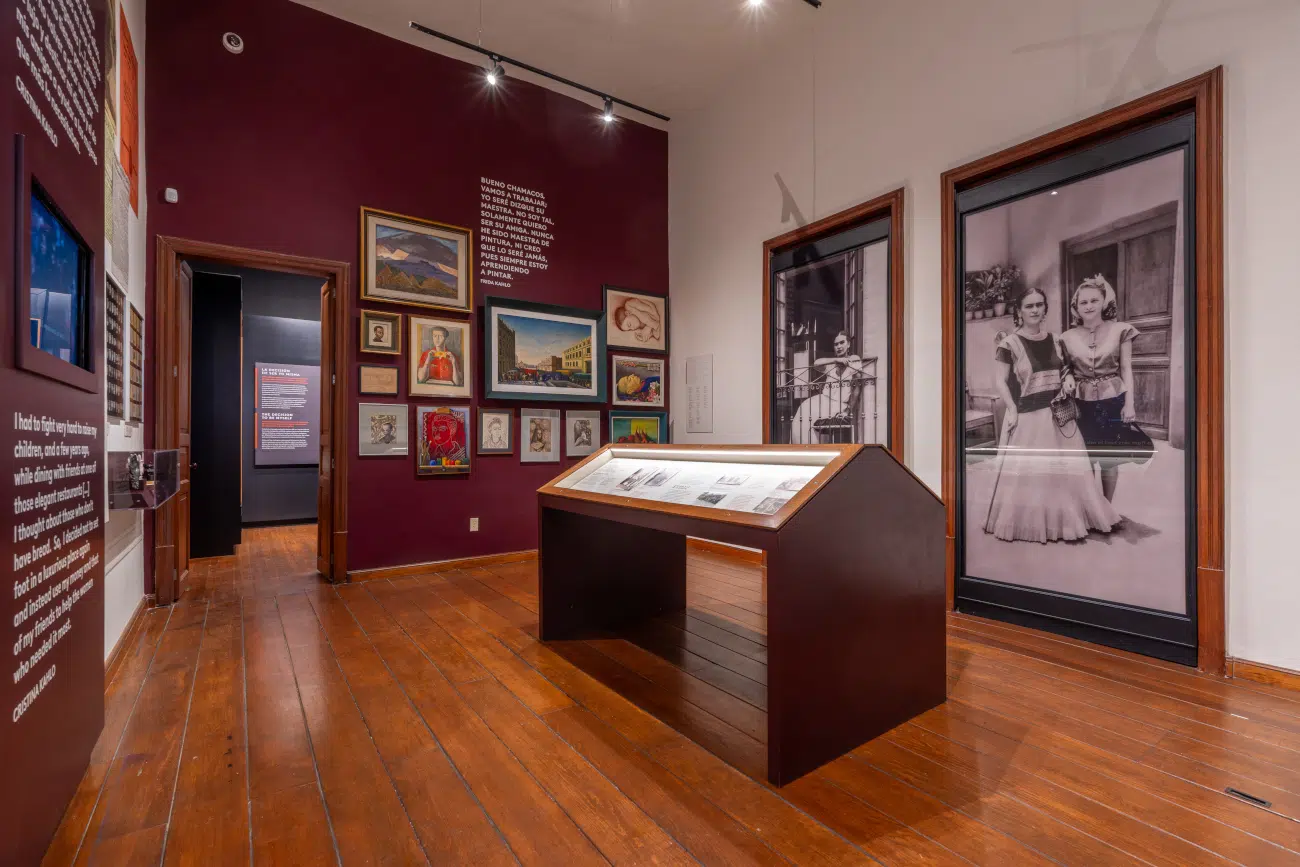 Inside Museo Casa Kahlo in Mexico City