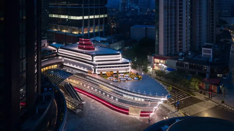 Louis Vuitton Store Designed To Look Like a Giant Boat in Shanghai