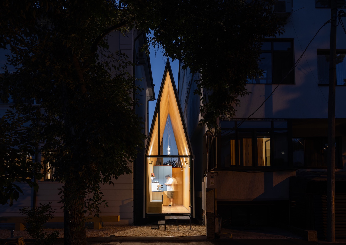 The Chapel Tiny Coffee Shop by Vinklu