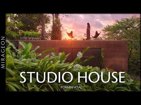 Wabi-Sabi House That Disappears into the Jungle | Studio House Costa Rica