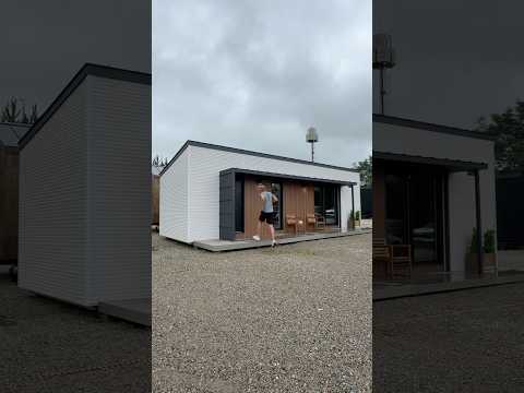 Wavy Room built a $46,000 Prefab Home #modularhouse