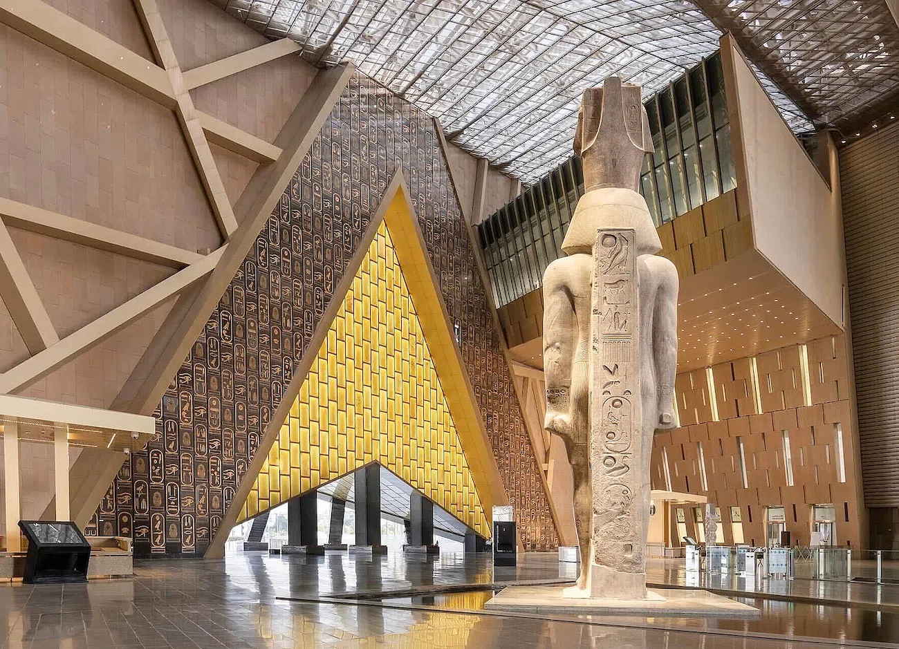Inside the Grand Egyptian Museum. (Photo courtesy GEM)