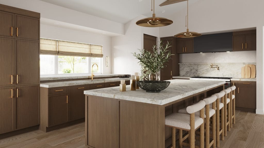 Modern organic kitchen by Decorilla