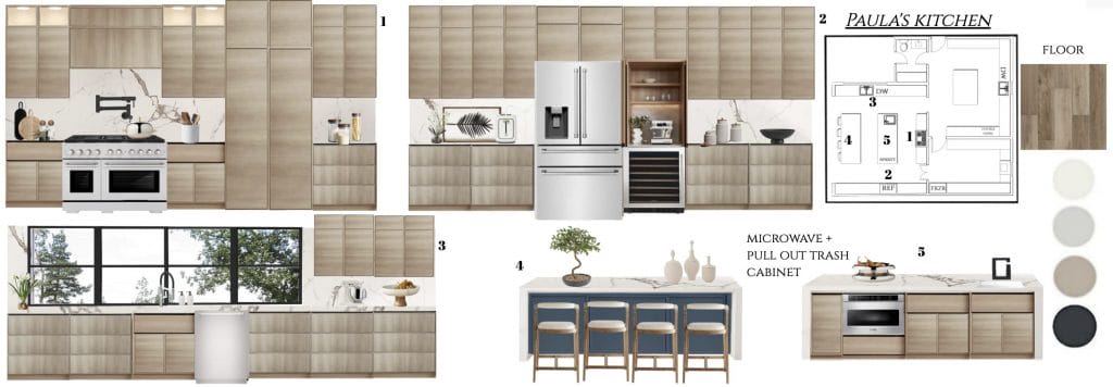 Initial proposal by Decorilla designer, Kamila A.