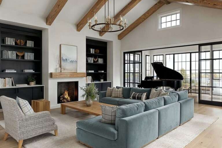 Before & After: Modern New Construction Interior Design – The Heart of the Home