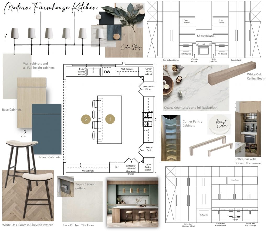 Initial proposal by Decorilla designer, Wanda P.