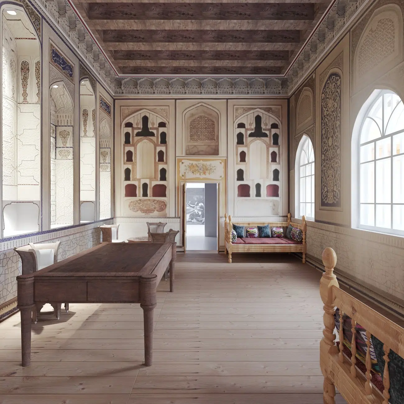 Jadids’ Legacy Museum renders by Lina Ghotmeh