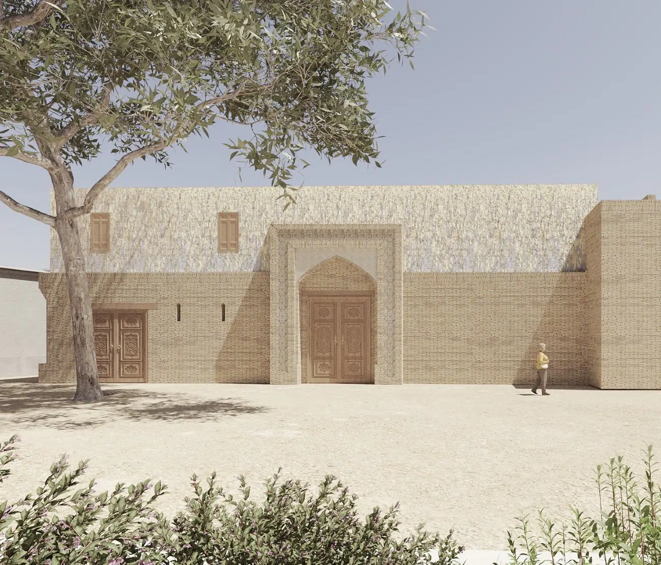 Jadids’ Legacy Museum renders by Lina Ghotmeh