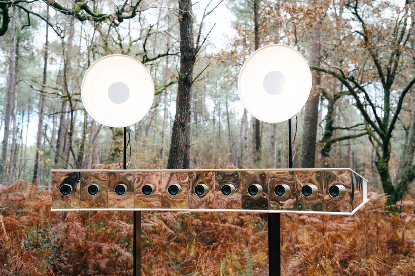 eleven lenses on moon walker camera capture multi-angle animated sequences
