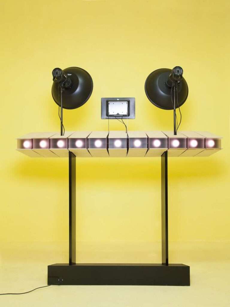 eleven lenses on moon walker camera capture multi-angle animated sequences