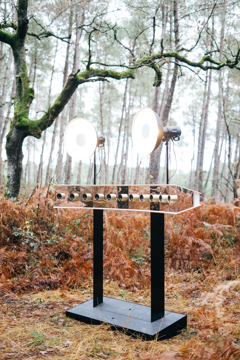 eleven lenses on moon walker camera capture multi-angle animated sequences