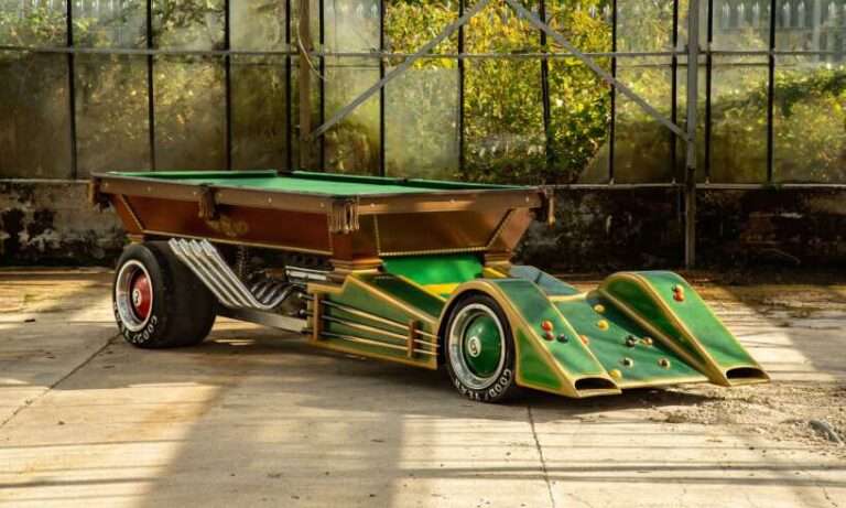 from six wheels to integrated pool table, take a look at some of the wackiest vintage cars