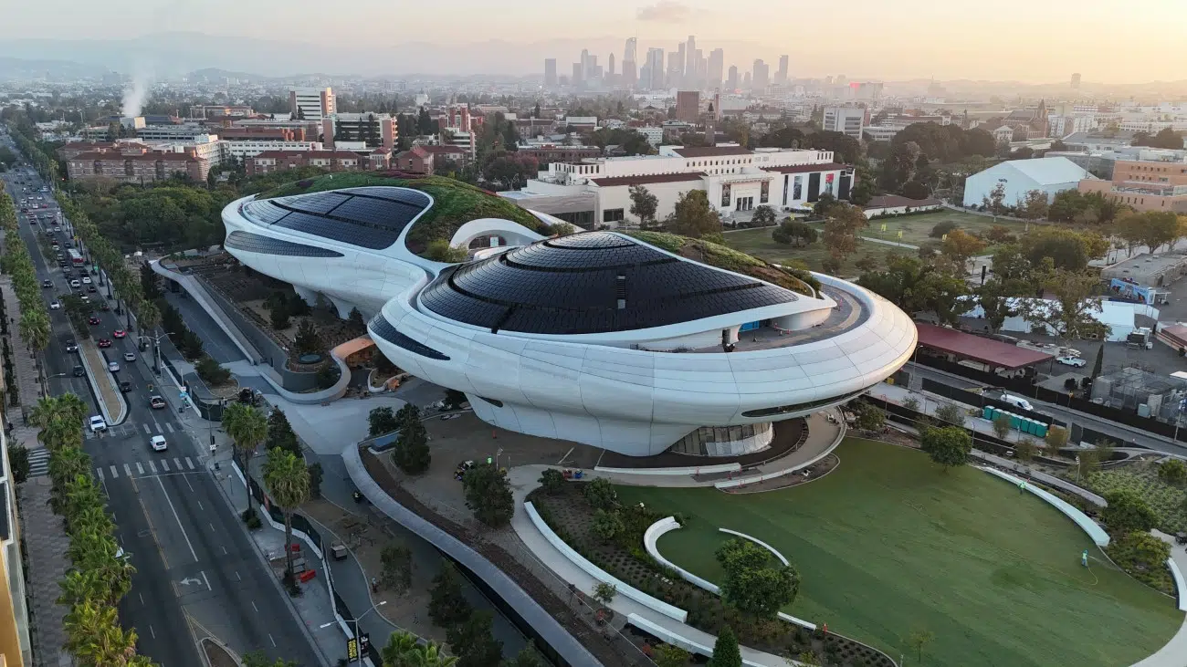 Lucas Museum of Narrative Art Under Construction