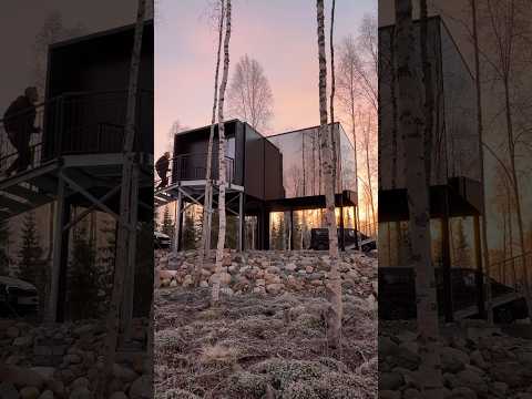 I Found a PREFAB HOME Built 10ft Above Ground to avoid floods! #hometour