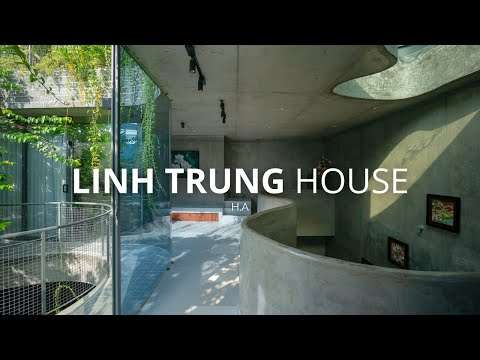 Inside a Small House with a Mysterious Garden | Linh Trung House