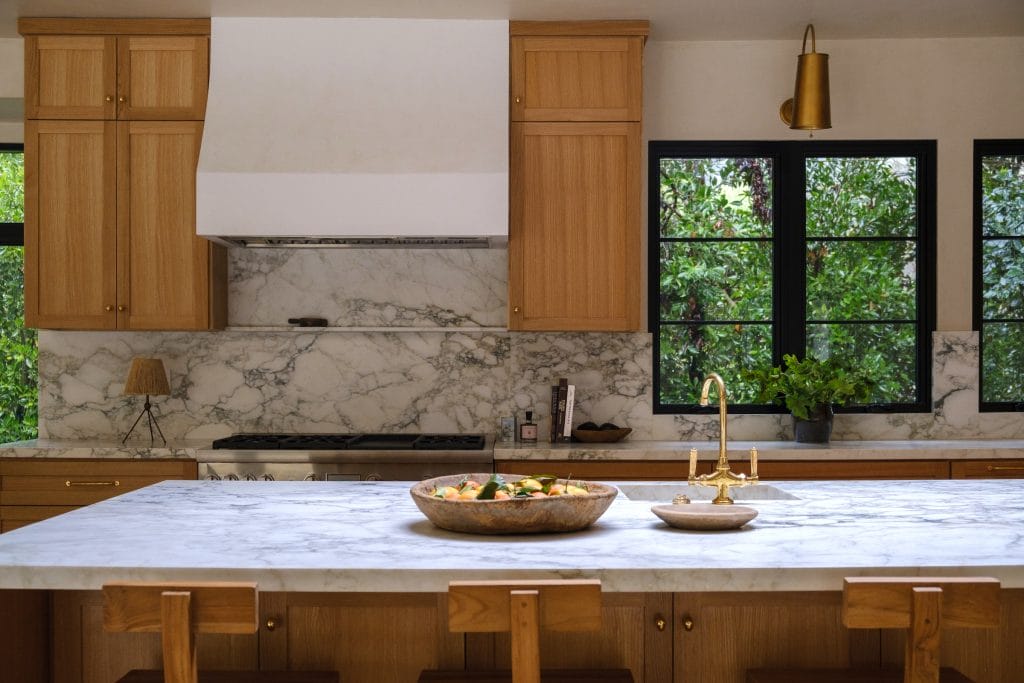 Kitchen cabinet trends 2026 reflected in an interior by Decorilla designer, Carly M.