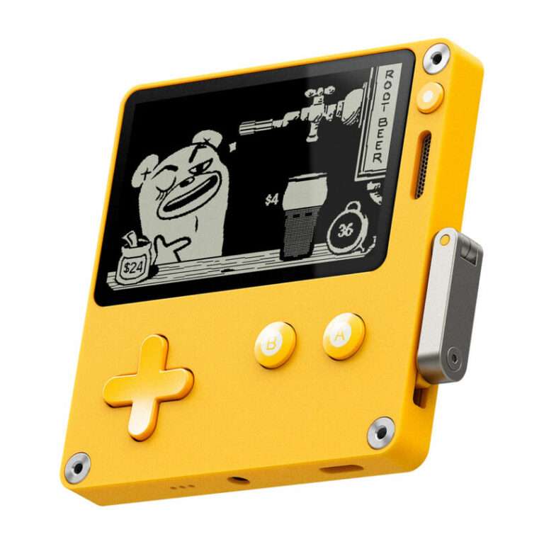 Nostalgic Gaming Abounds With Handheld Playdate Console